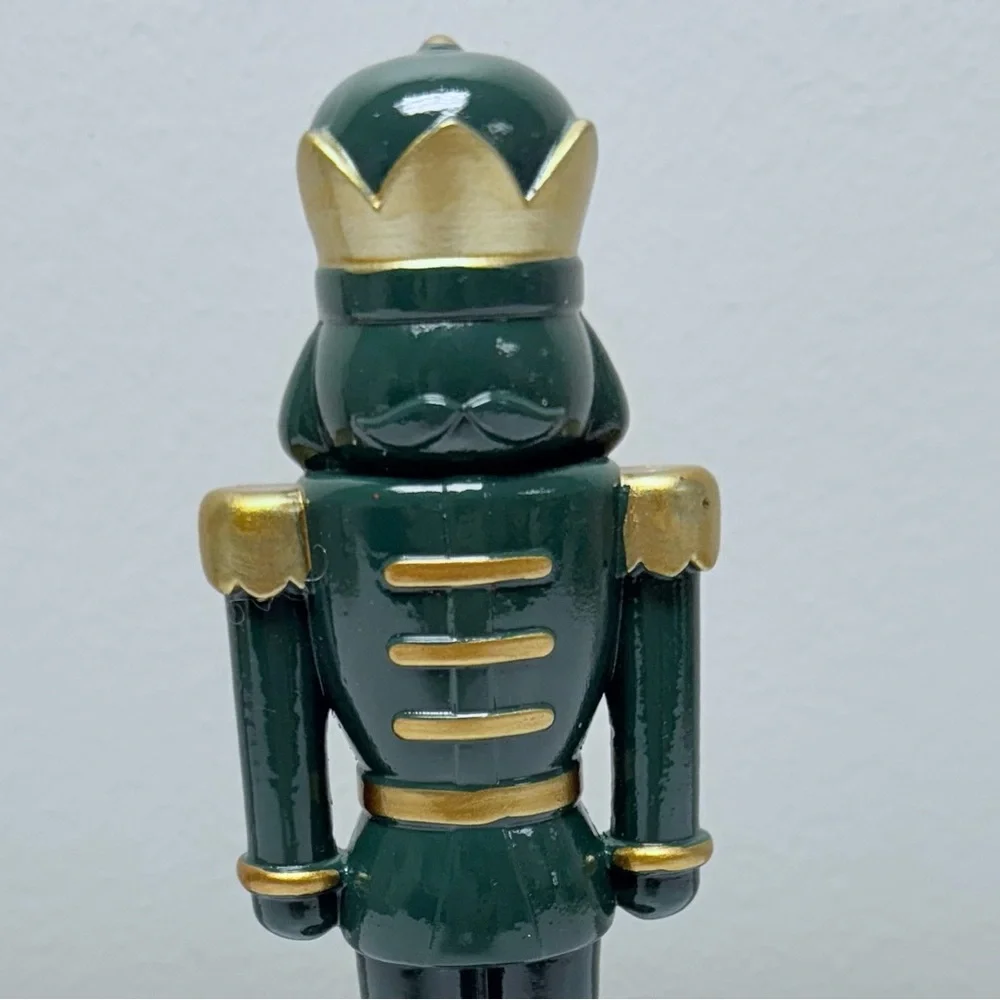 NEW Target Bullseye Playground Green w/ Gold Accents 6.4” Christmas Nutcracker